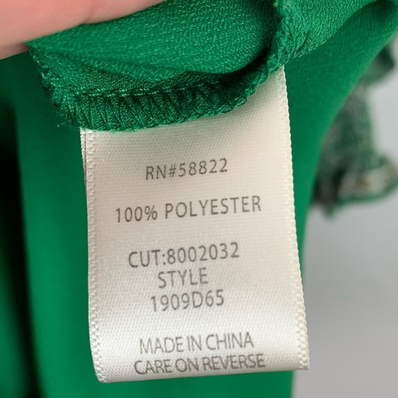 NWT Max Studio Floral Long Sleeve Smocked Dress XS - Picture 10 of 10